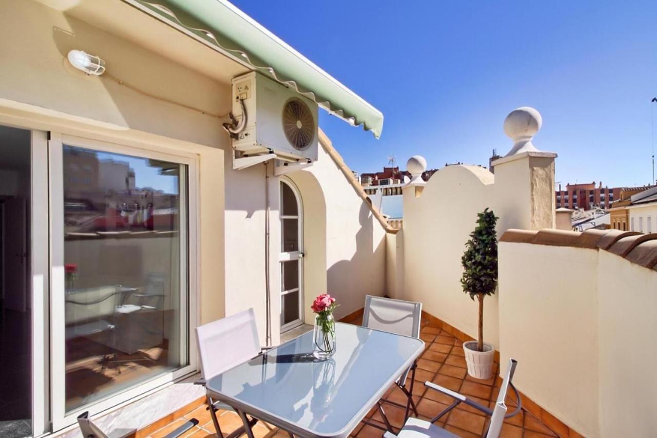 דירות Atico Con Terraza Privada En Malaga Centro מראה חיצוני תמונה
