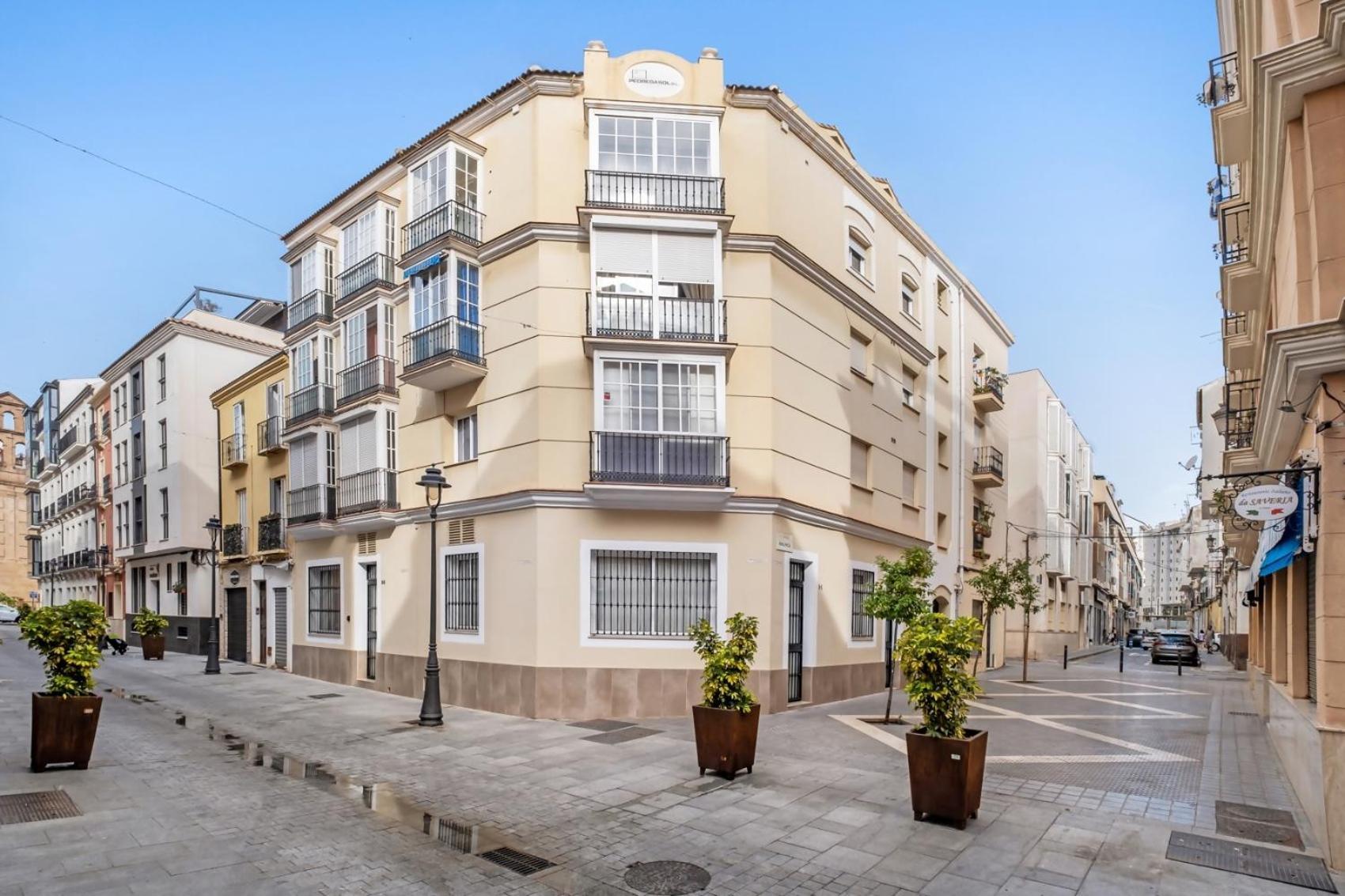 דירות Atico Con Terraza Privada En Malaga Centro מראה חיצוני תמונה